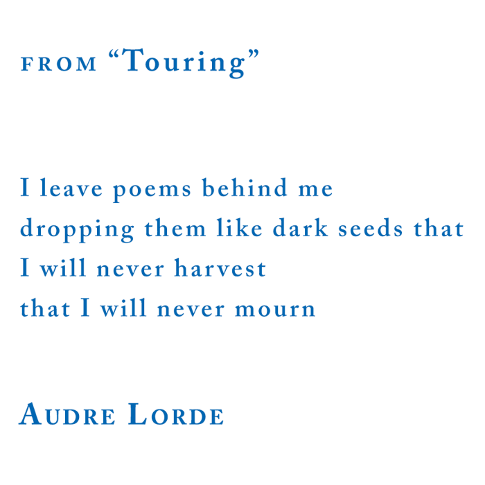 Audre lorde