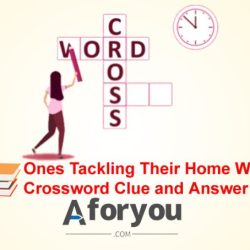 Type of work crossword clue