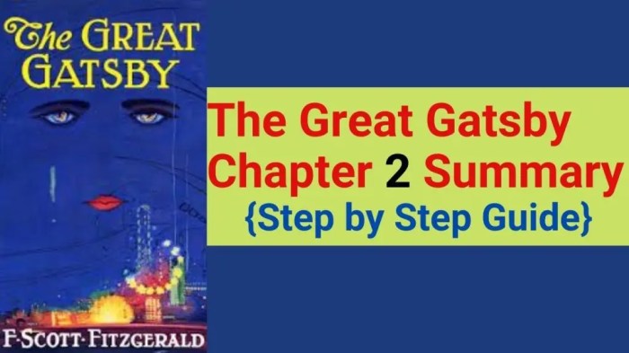 Chapter 2 great gatsby quiz