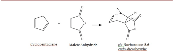 Dicarboxylic norbornene anhydride endo cis solubility