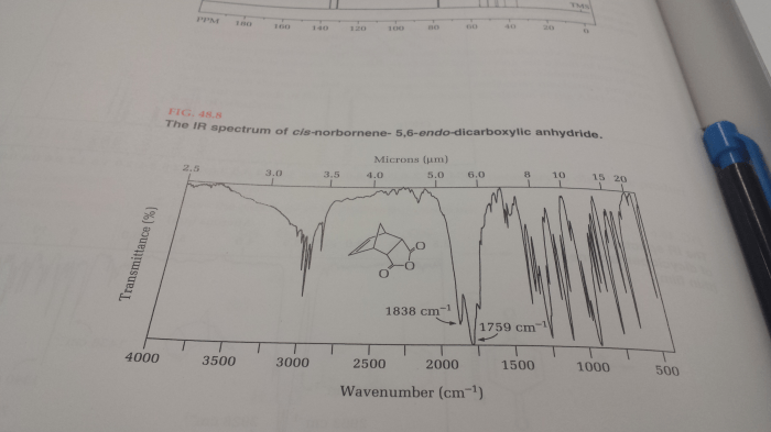 Cis-norbornene-5 6-endo-dicarboxylic anhydride ir spectrum